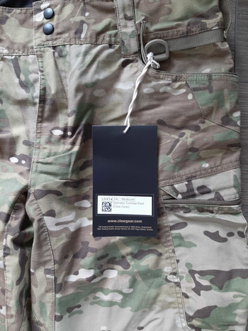 Bild 3 für Claw Gear Operator Combat pant Multicam maat 54L