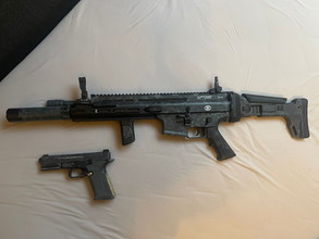 Image pour Custom GBB Scar-L + Glock (N-pass aanwezig)