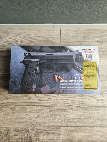 Image 8 pour KJ Works Beretta M92 GBB Full Metal (nieuw)