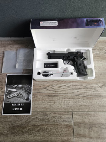 Image 9 pour KJ Works Beretta M92 GBB Full Metal (nieuw)