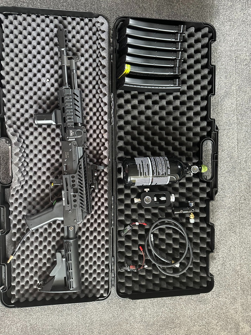 Image 1 for lct TX-M / HPA /  regulator + lucht tank  /case + midcap