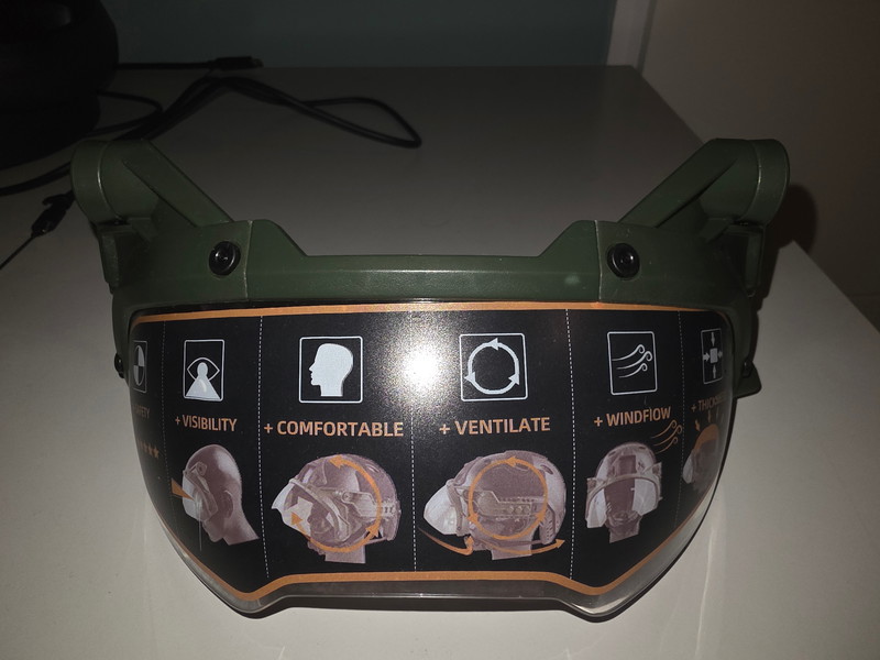 Imagen 1 de vizor voor helm