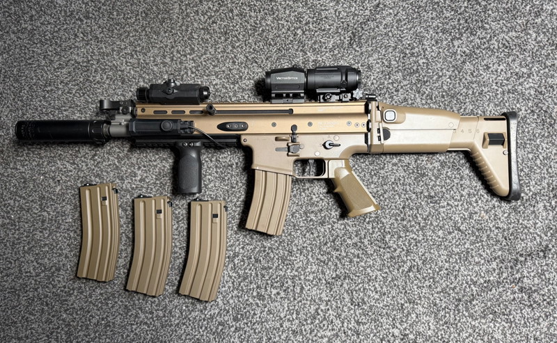 Image 1 for Tokyo Marui Scar-L NGRS Eagle6 full upgrades
