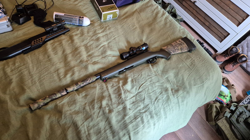 Image 1 for Tokyo Marui VSR-10 set, omgebouwd tot 2,3 joule