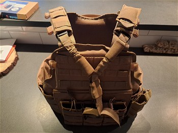 Image 2 for Plate carrier incl. 4 m4 mag pouches, Sling & killrag