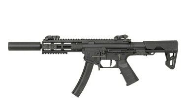 Afbeelding van GEZOCHT - King Arms SBR - m4 model met mp5 mags!