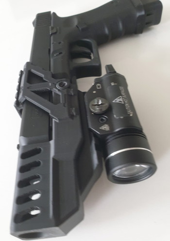 Afbeelding 3 van glock 34 deluxe editiom met silencer and light