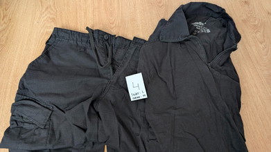 Bild für Invader Gear tactical set zwart - shirt L / broek M
