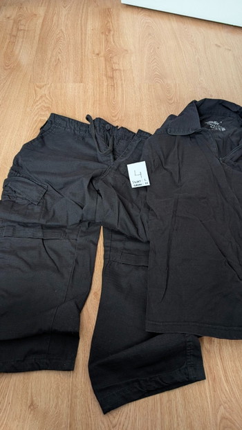 Image 2 for Invader Gear tactical set zwart - shirt L / broek M