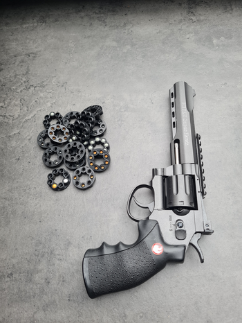 Afbeelding 2 van Ruger revolver co2