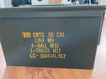 Imagen 2 de Munitie kist middelgroot 50 cal. ammo box - Inclusief wat bbs