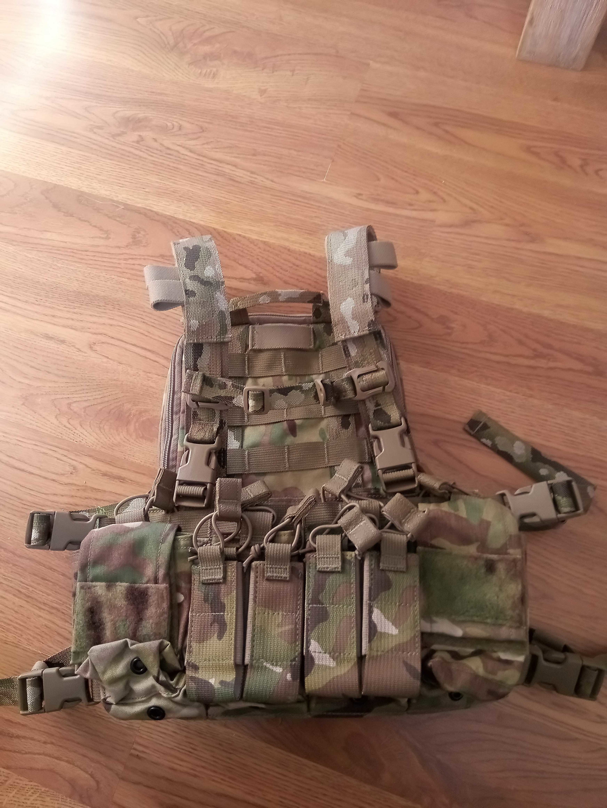 haley strategic d3crx chest rig + flatpackin mc - Airsoft Bazaar