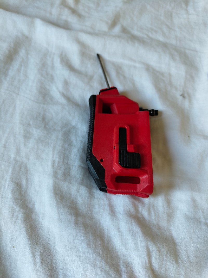 Image 1 for CTM TAC m4 glock/aap-01 Adapter in red and black