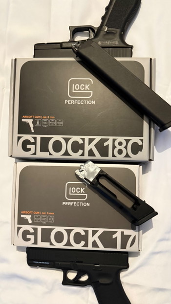 Imagen 4 de Umarex Glock 17 Gen5 + Glock 18C GBB (bundel / los mogelijk)