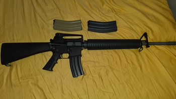 Afbeelding 3 van WE M16A3 GBBR with 3 mags (1 working)