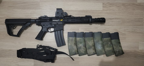 Afbeelding van Fully upgraded g&g sr30 m4 aeg  with maxx model m4e hop up