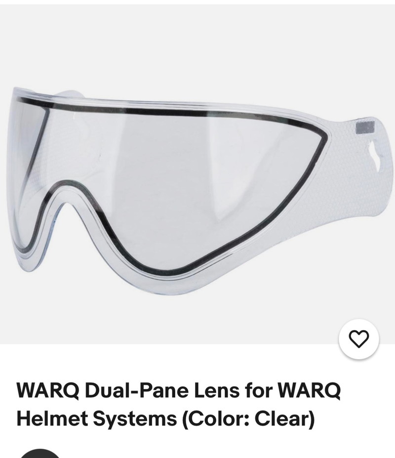 Image 1 pour WARQ clear lens gezocht