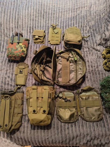 Imagen 5 de Pouches, kiebescherming, flask, gun camouflage