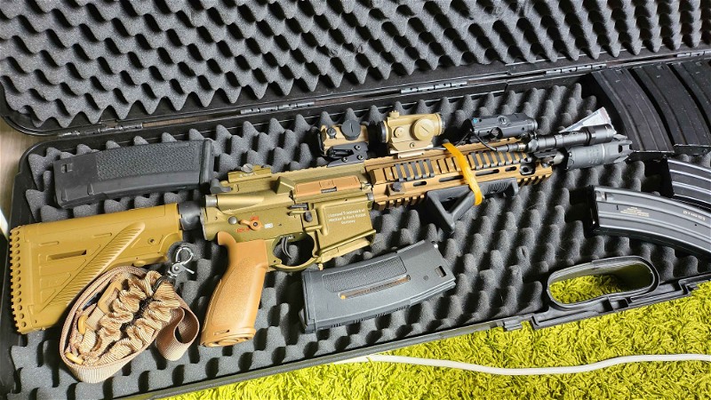 Image 1 pour AEG HK416 Vrai License Full équiper avec un Titan V2 Expert