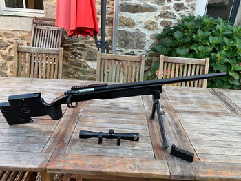 Afbeelding 2 van fusil sniper airsoft ASG M40A3 Spring