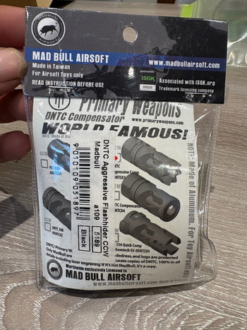 Afbeelding 2 van mad bull flashhider