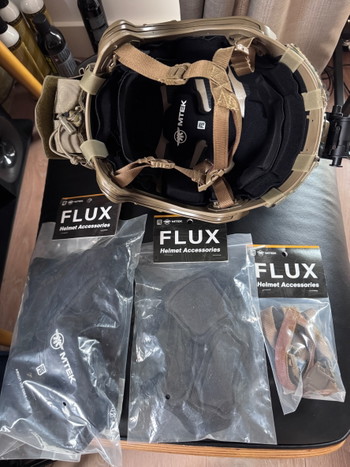 Image 5 for PTS MTEK FLUX Helmet Tan