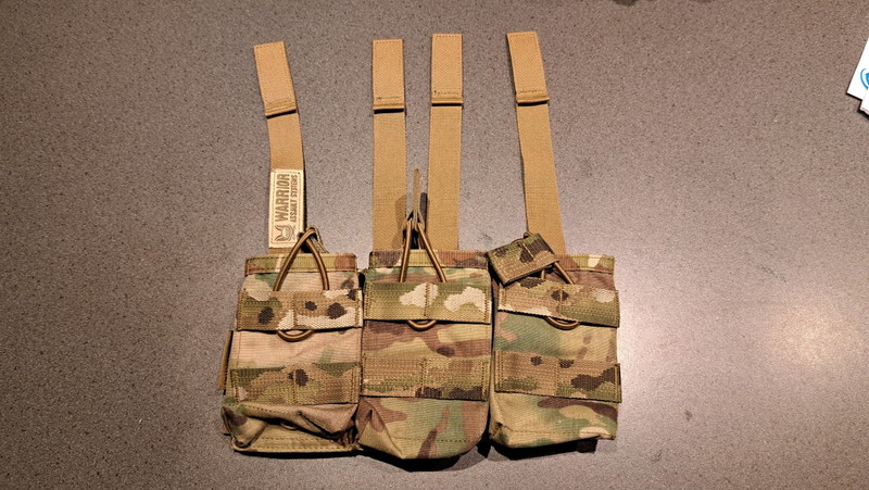 Afbeelding 1 van Warrior assault systems triple magazine pouch