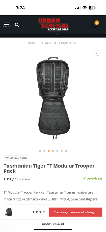 Image 4 pour TT Modular Trooper Pack