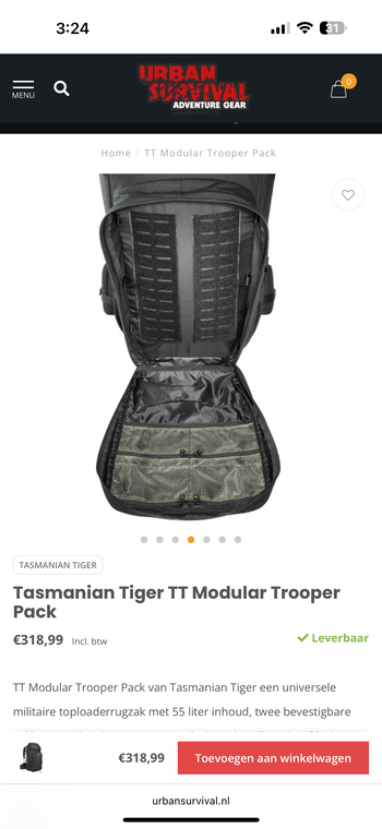 Image 5 pour TT Modular Trooper Pack