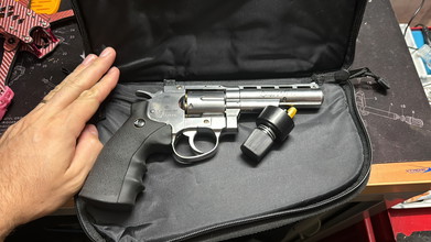 Imagen para Revolver Dan Wesson 4" Chrome Co2 (ASG) et housse de transport