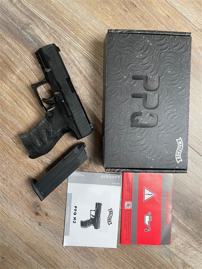 Image 1 pour Umarex Walther PPQ M2 GBB + holster