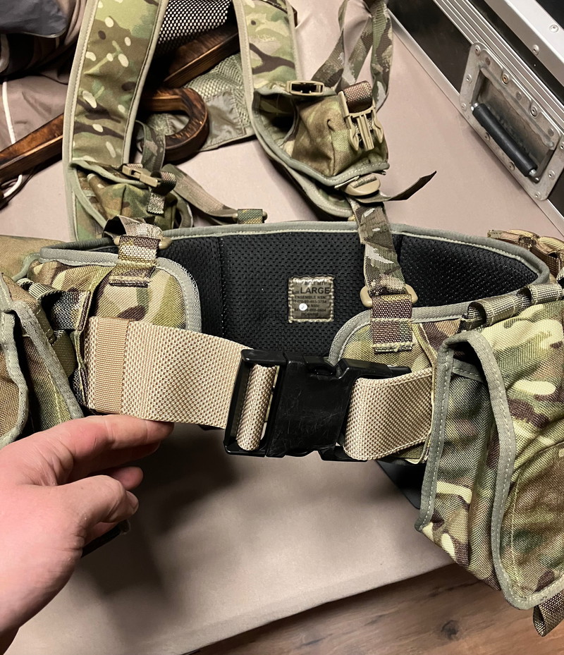 Image 1 for Tactical belt, met pouches