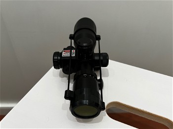 Image 2 pour RAM-OPTICS scope met verlicht draadkruis, instelbare zoom: 2.5-10x40