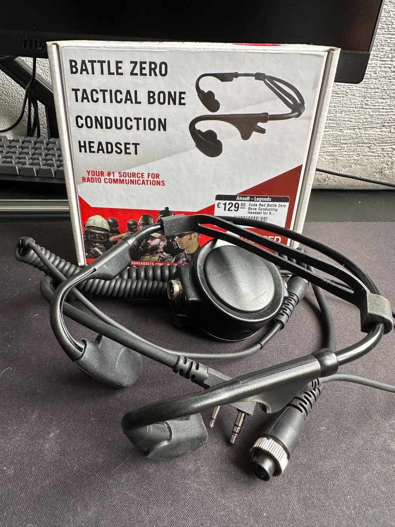 Image 1 for Code Red Battle Zero Bone Conduction Headset Kenwood