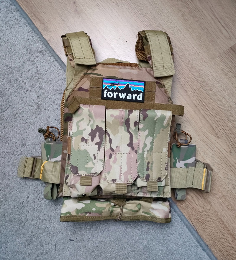 Image 1 for Plate carrier compleet!