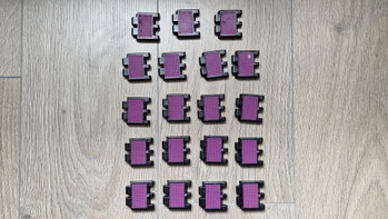 Image 2 for TKA: Double Alpha Lynx Belt Schakels - 19 stuks - Paars.