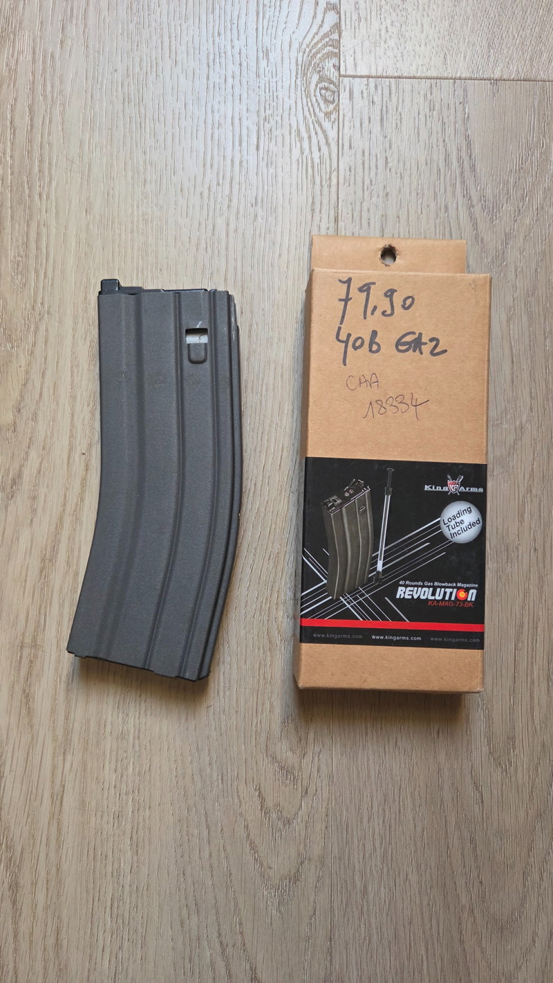 Imagen 1 de M4 Gas Magazine for Western Arms rifles by King Arms