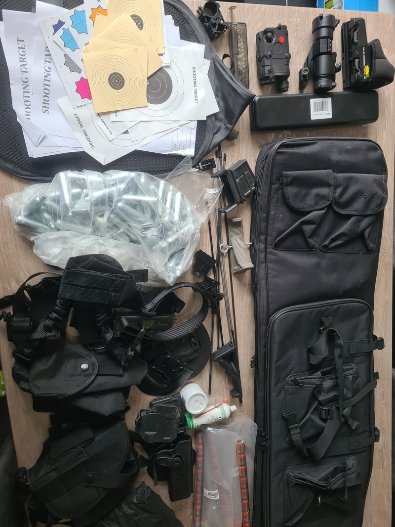 Image 1 for Hele inventaris airsoft gear