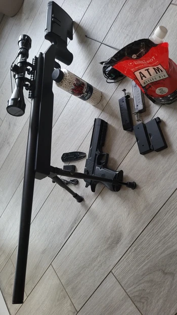 Bild 3 für Pack d'airsoft Cm121 + McMillan M40A3