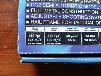 Imagen 4 de P226 X-Five CO2 Cybergun