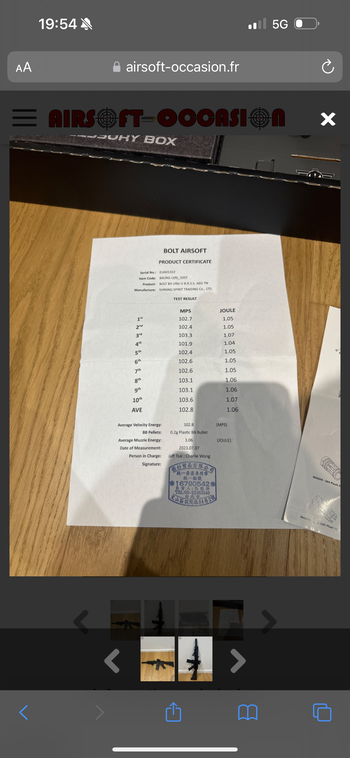 Imagen 4 de Réplique BOLT B4A1 