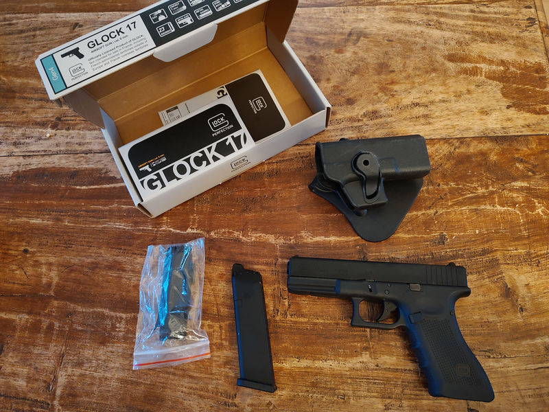 Bild 1 für Umarex Glock 17 gen 4 GBB pistool met holster