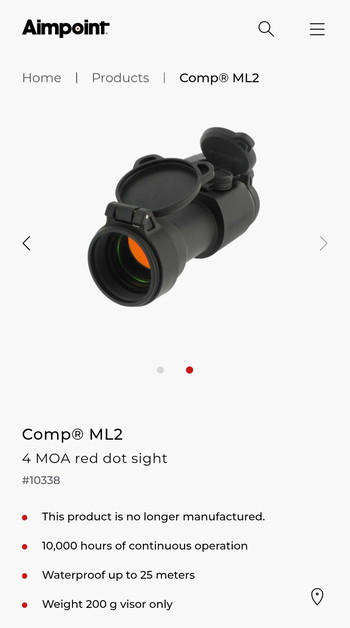 Imagen 5 de Aimpoint CompML2 4MAO