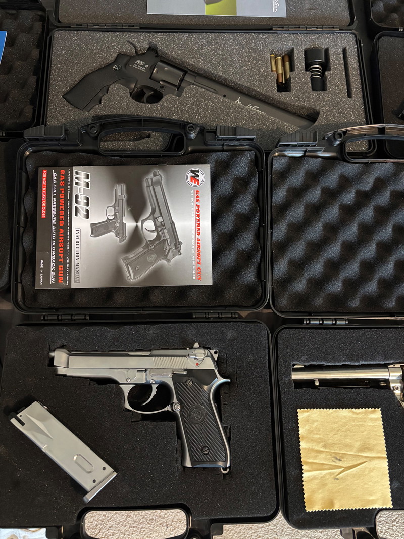Image 1 for Mijn airsoft pistolen collectie