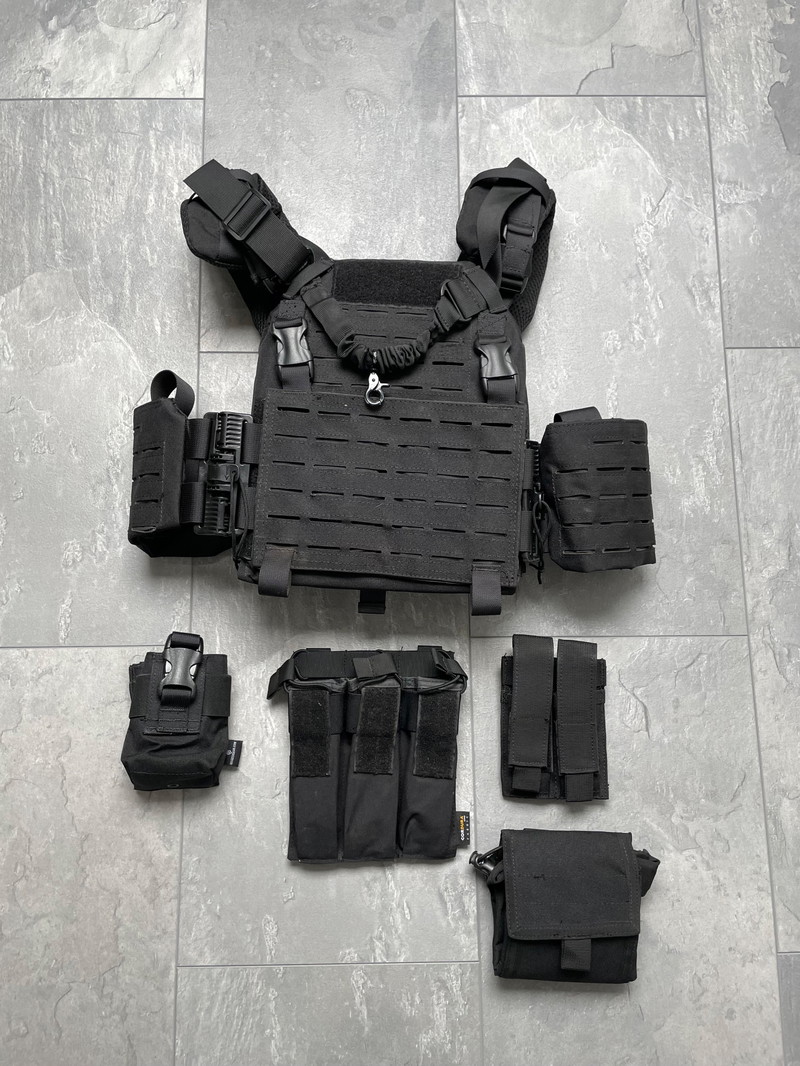 Imagen 1 de Plate carrier - Zwart