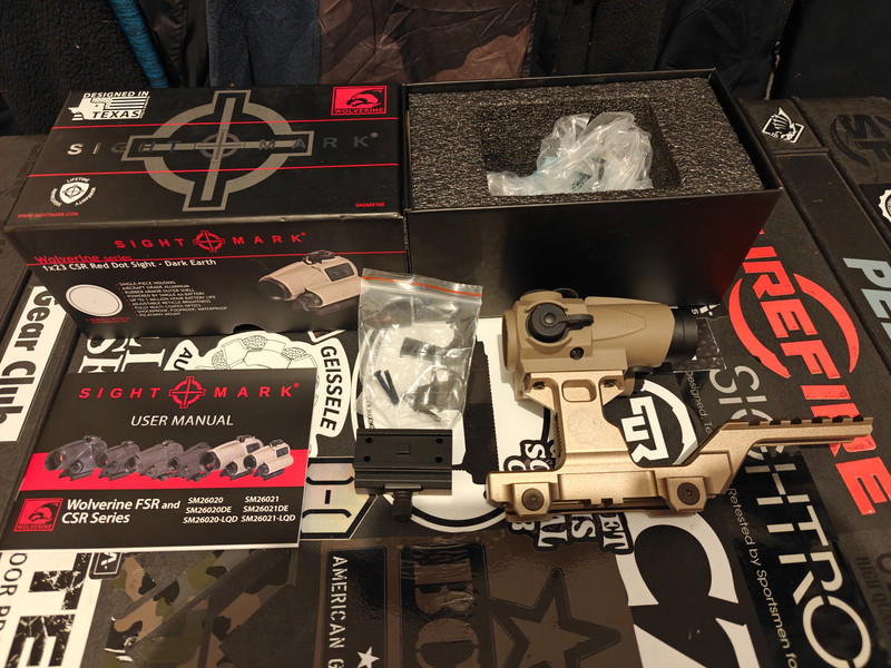 Image 1 for Sightmark Wolverine csr avec repro montage hydra
