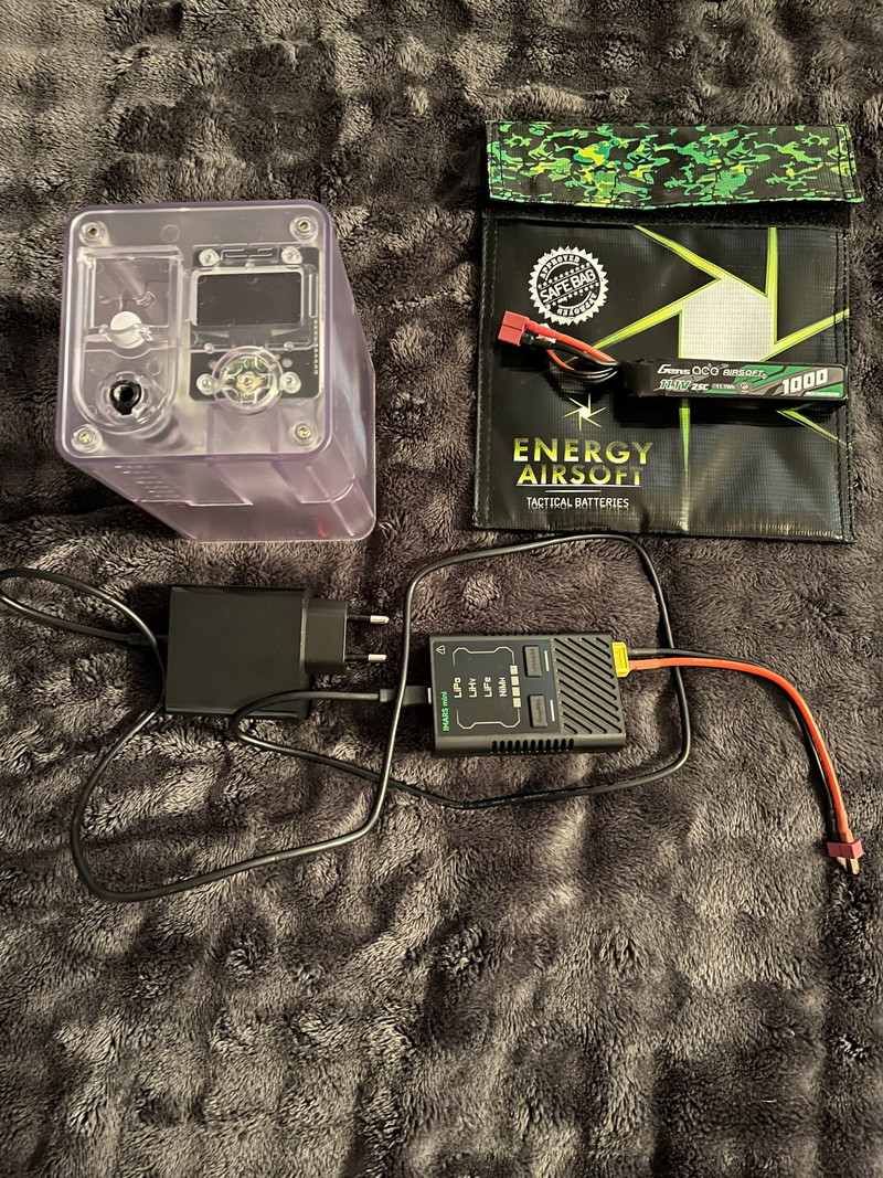 Image 1 for T238 Electric Speedloader PRO Edition V2 (1800rds)  Complete Set with GensAce Battery, Charger and Safety Bag