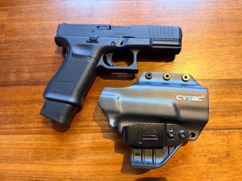 Image 4 for Glock 19 Gen 5 MOS CO2 Airsoft 4mm Stahl BBs + Scheide