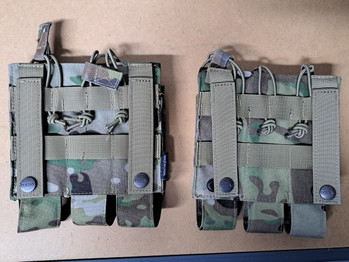 Afbeelding 2 van 2x Nieuwe Idogear tripple 9mm pouches Multicam