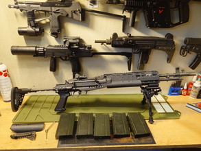 Image pour Fully decked out WE M14 EBR GBBR